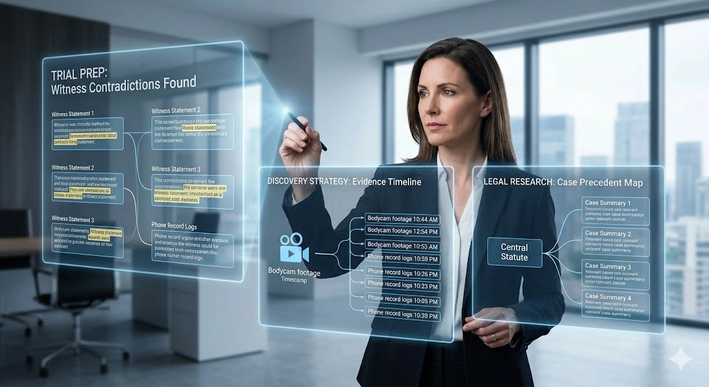 How AI Supports Criminal Defense: Trial Prep, Discovery Strategy